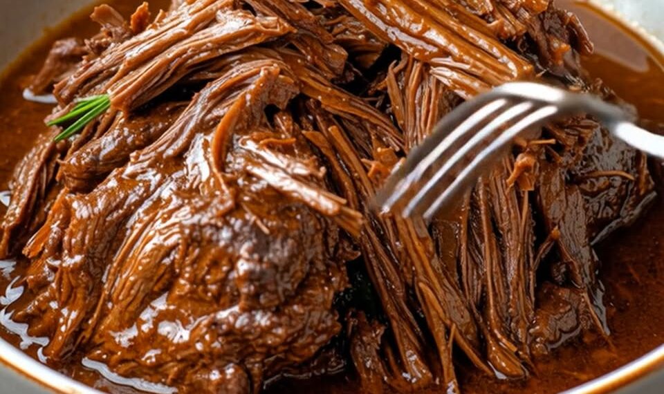 Melt-in-Your-Mouth Braised Shredded Beef