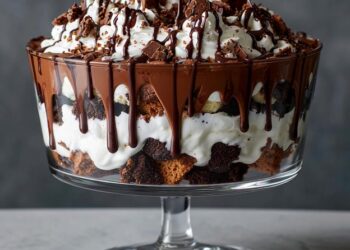 Baileys Chocolate Cheesecake Trifle