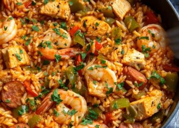 Chicken and Shrimp Jambalaya Recipe