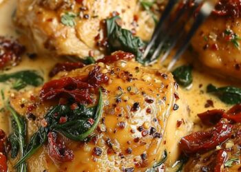 Slow Cooker Tuscan Chicken