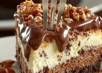 German Chocolate Cheesecake