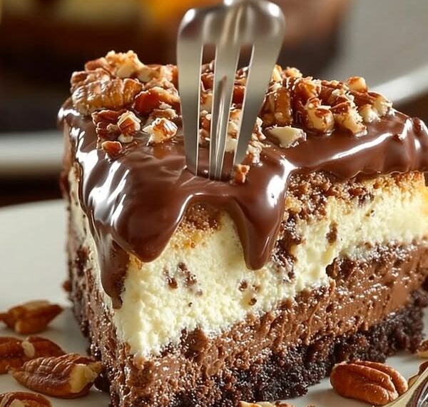 German Chocolate Cheesecake