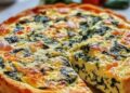 Cottage Cheese & Spinach Crustless Quiche for Easy Brunch Bliss