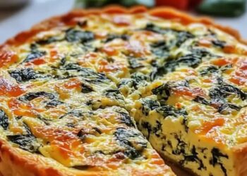 Cottage Cheese & Spinach Crustless Quiche for Easy Brunch Bliss