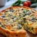 Cottage Cheese & Spinach Crustless Quiche for Easy Brunch Bliss