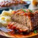 Amish Country Meatloaf Bake with Creamy Brown Gravy Magic