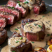 Exquisite Seared Filet Mignon in Shallot Peppercorn Cream Sauce