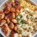 Garlic Butter Chicken Bites with Parmesan Pasta