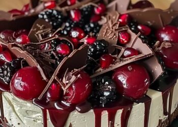 Delicious Black Forest Cheesecake Recipe – Perfect Dessert