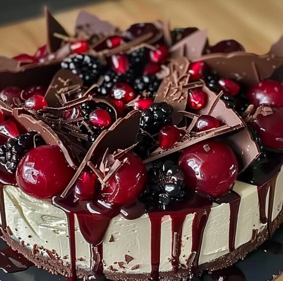 Delicious Black Forest Cheesecake Recipe – Perfect Dessert