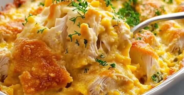 Creamy Chicken Breakfast Bake You’ll Crave Every Morning