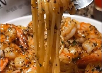 Garlic Shrimp Pasta