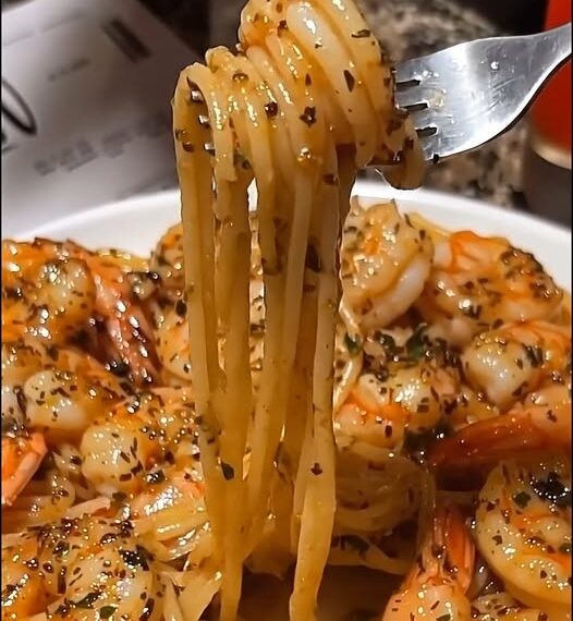 Garlic Shrimp Pasta