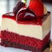 Red Velvet Strawberry Cheesecake – Creamy & Stunning Dessert Recipe