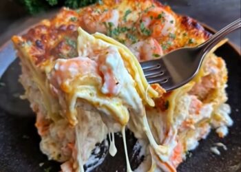 Seafood Lasagna Shrimp Crab