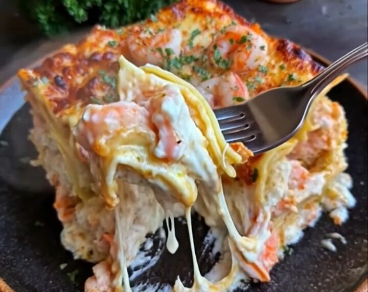 Seafood Lasagna Shrimp Crab