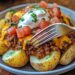 Taco Loaded Baked Potatoes