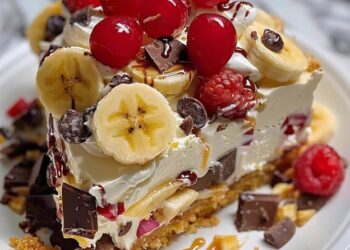 Banana-Strawberry Cheesecake Recipe – Creamy, Fruity & Irresistible Dessert Guide