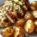 Cheesy Garlic Chicken with Crispy Herb Potatoes