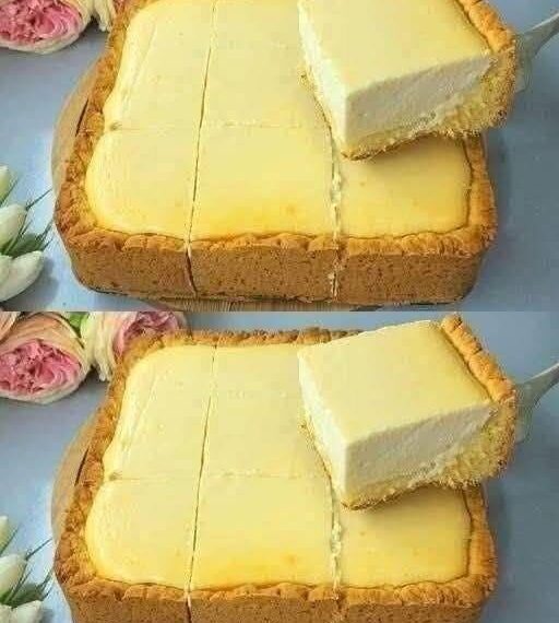 Mediterranean Baked Yogurt Cheesecake Bars