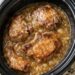 Crock Pot Smothered Pork Chops