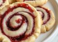 Buttery Raspberry Swirl Shortbread Cookies (Slice & Bake!)