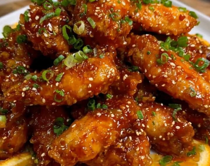 Crispy Orange Chicken Wings you can’t resist today!