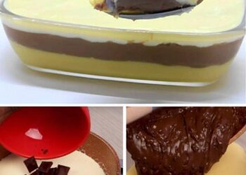 Creamy 3-layer dessert: the perfect recipe to serve at the holidays