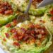 Low Carb Loaded Cabbage Steaks With Rich Butter Bacon Blend are a savory delight!