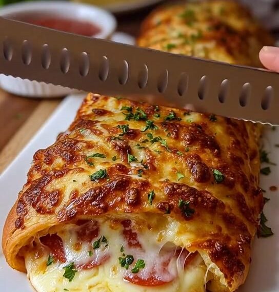 Cheesy Pepperoni Stromboli Bake Recipes & Ingredients