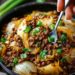 Sizzling Soy-Ginger Ground Beef with Caramelized Cabbage