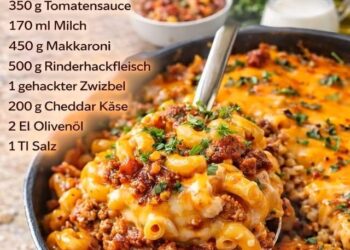 Käseburger Pfanne