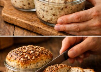 Seed-Studded Jar Bread