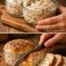 Seed-Studded Jar Bread