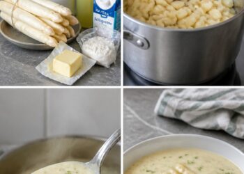 Classic Cream of Asparagus Soup Just Like Grandma Used To Make
