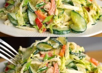 Cucumber and Cabbage Salad