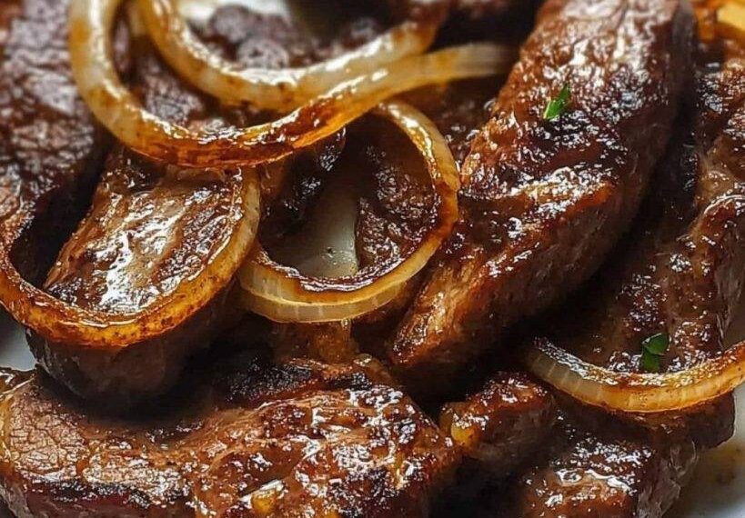 WOULD ANYONE ACTUALLY EAT LIVER AND ONIONS HERE?