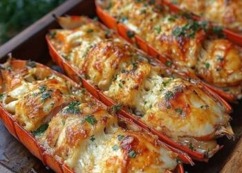 Baked Lobster Tails with Garlic Butter