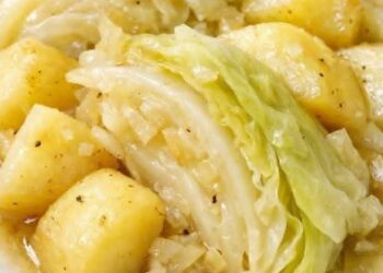 Smothered Cabbage and Potatoes