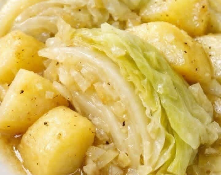Smothered Cabbage and Potatoes