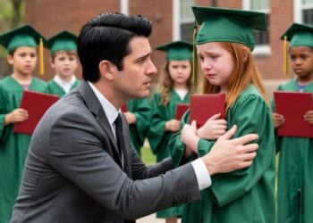 On Graduation Day, a Lonely Orphan Girl Walked Up to a Wealthy Stranger and Asked Him One Heartbreaking Question: