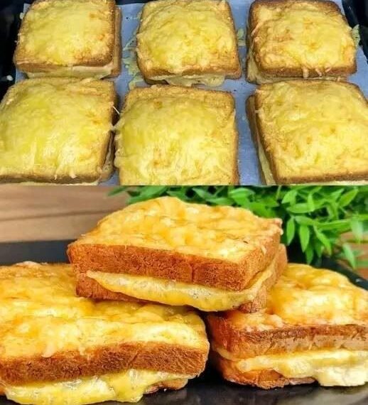 Cheese toast from the air fryer