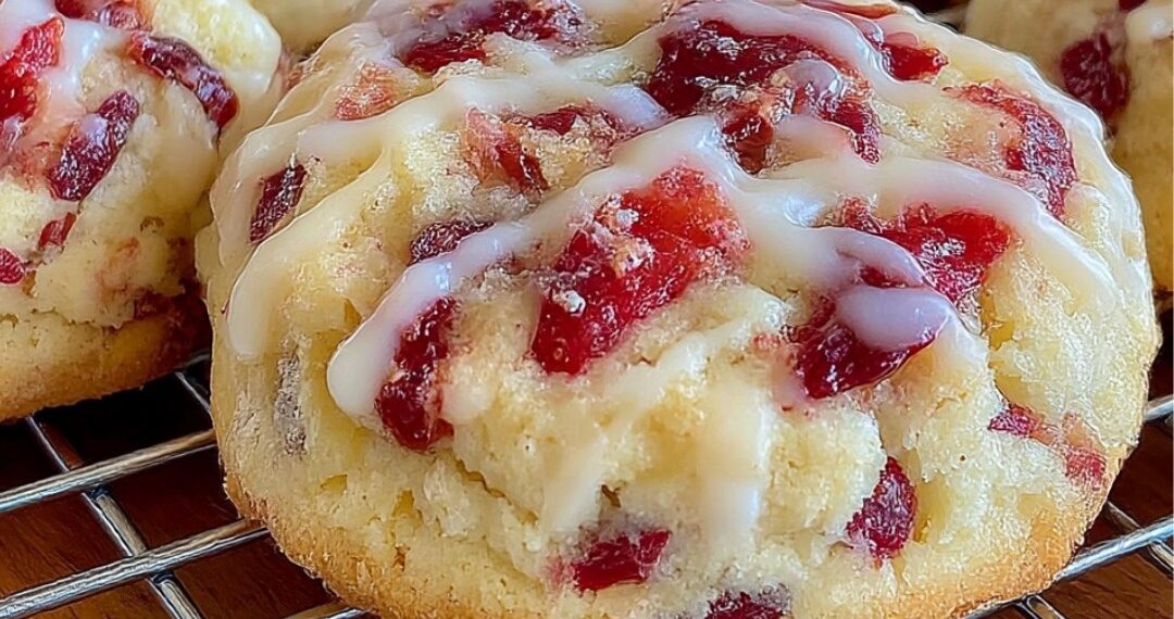 Strawberry Vanilla Soft Love Cookies