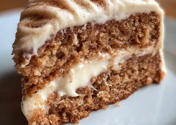 Applesauce Cake with Cinnamon Cream Cheese Frosting – The Ultimate Cozy Fall Dessert