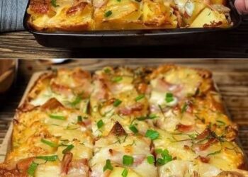 A unique and different potato omelet