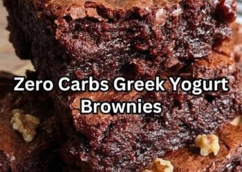 Keto Greek Yogurt Brownies