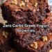 Keto Greek Yogurt Brownies