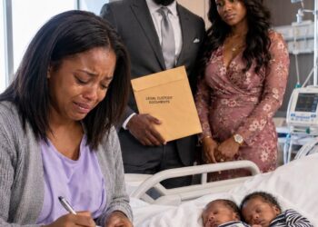 Mar 30, 2026 Three days after an emergency C-section, my husband arrived with his assistant to force me to sign the divorce papers so he could keep our twin daughters.