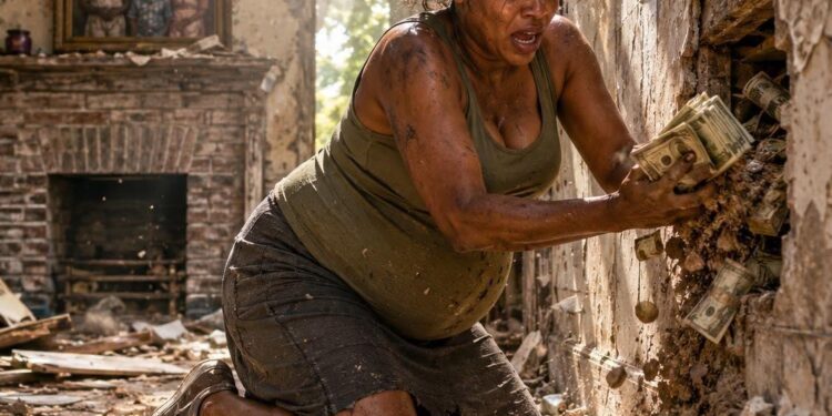 A pregnant widow bought a crumbling house for almost nothing… but what she uncovered behind an old painting would change her life forever.
