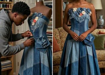 My Brother Sewed One from Our Late Mom’s Jeans Collection, and What Happened Next Made Her Jaw Drop